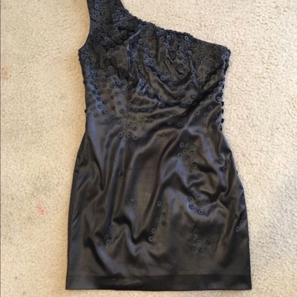 Black Mini Cocktail Dress